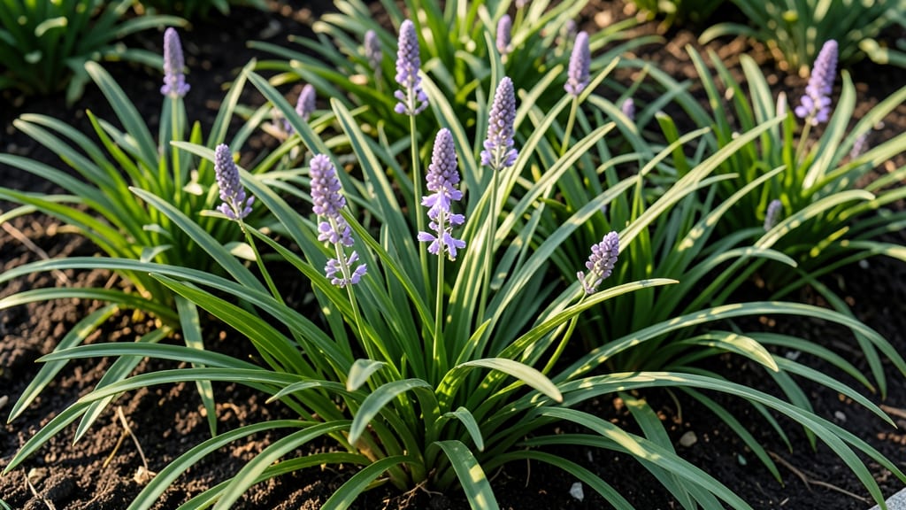 Liriope Muscari for Purple-Blooming Grass-Like Foliage