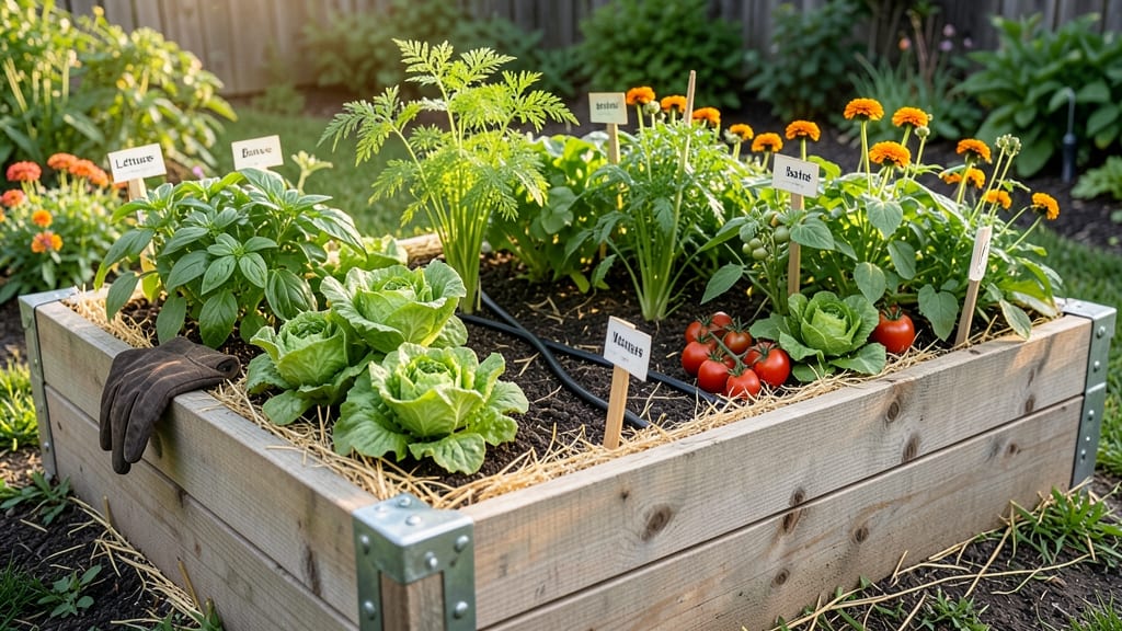 Raised Bed Wooden Planters: Durable Cedar Construction for Longevity