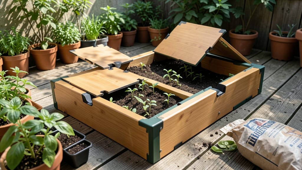 Modular Raised Bed Puzzle System