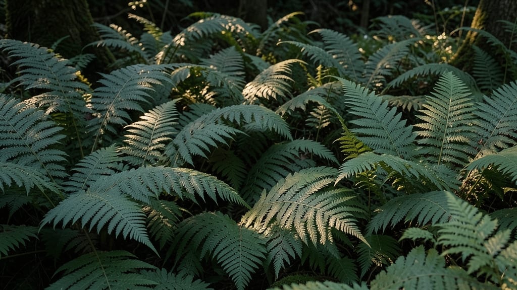 Ferns with Lacy Fronds
