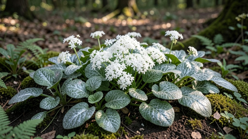 Lungwort and Woodland Wildflowers