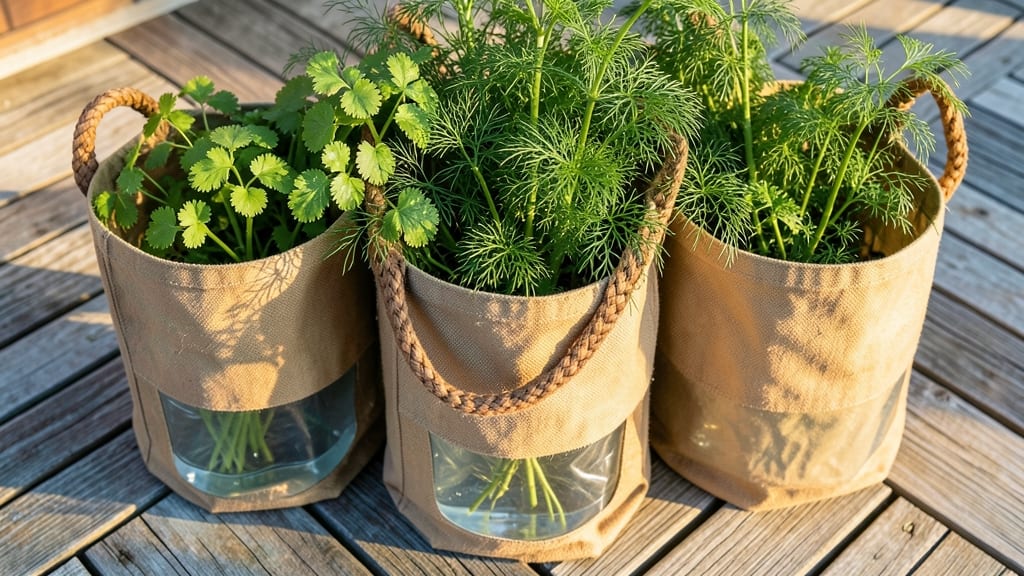 Self-Watering Fabric Grow Bags