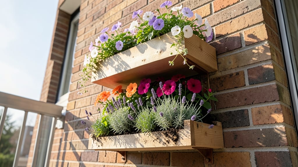 Tiered Planter Flower Boxes