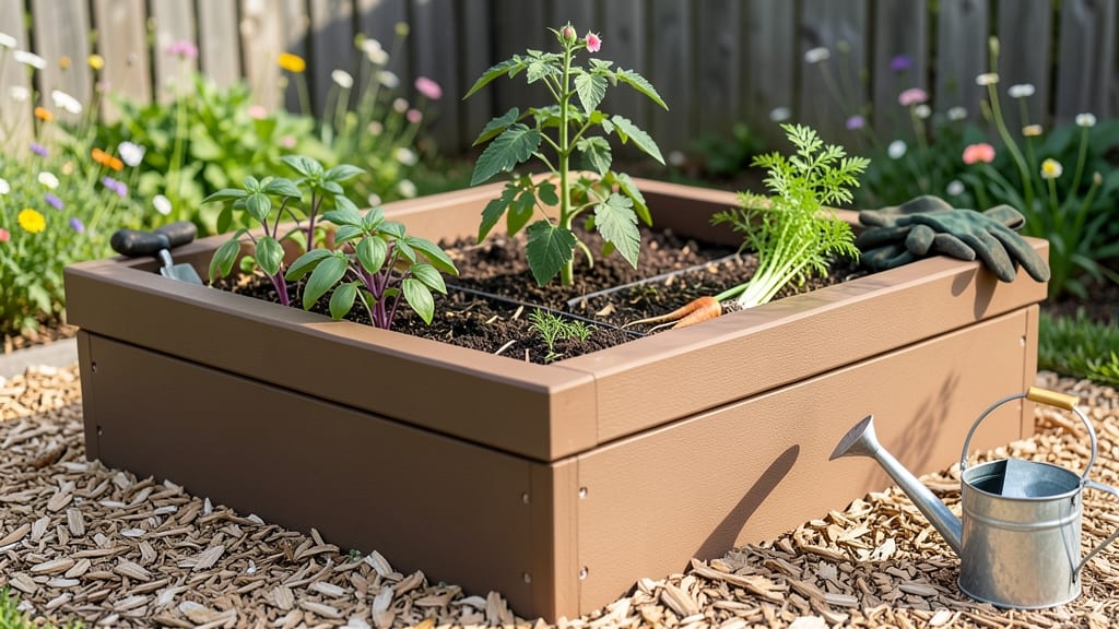 Composite Raised Bed Kit: Modular Design for Year-Round Plant Protection