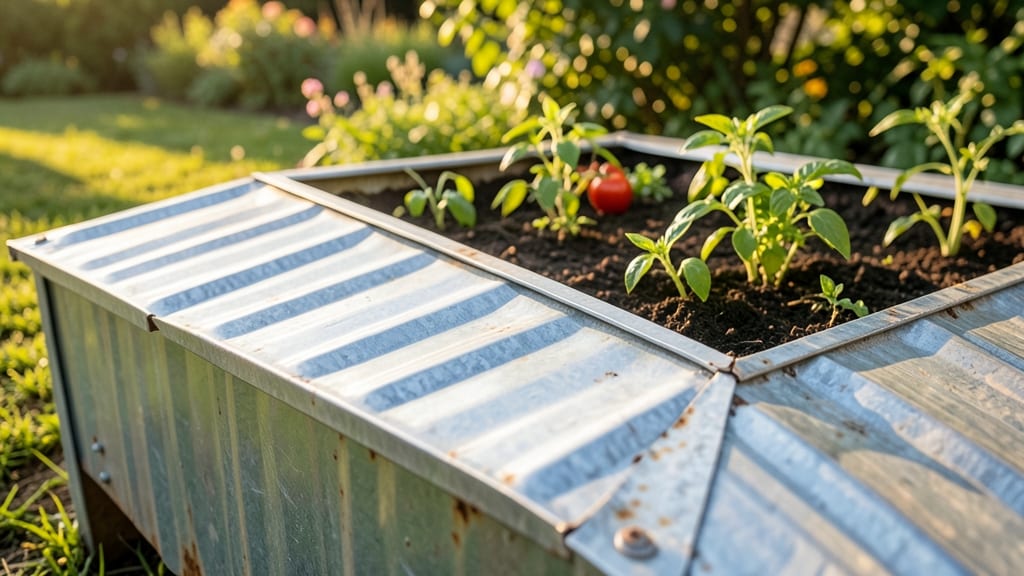 Sheet Metal Or Corrugated Roofing Beds