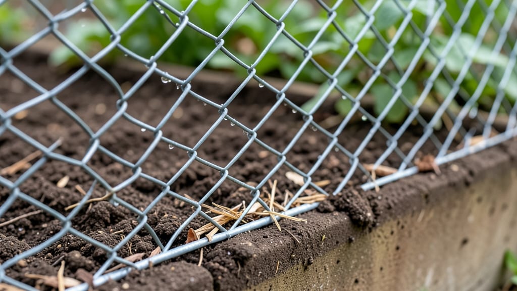 Raised Garden Bed Rabbit Fence: Modular Height Barrier for Veggie Protection