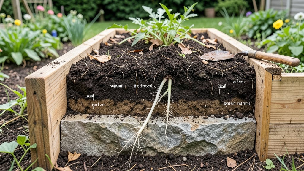 Garden Bed Soil Layers: Modular Depth Guide for Root-Zone Success