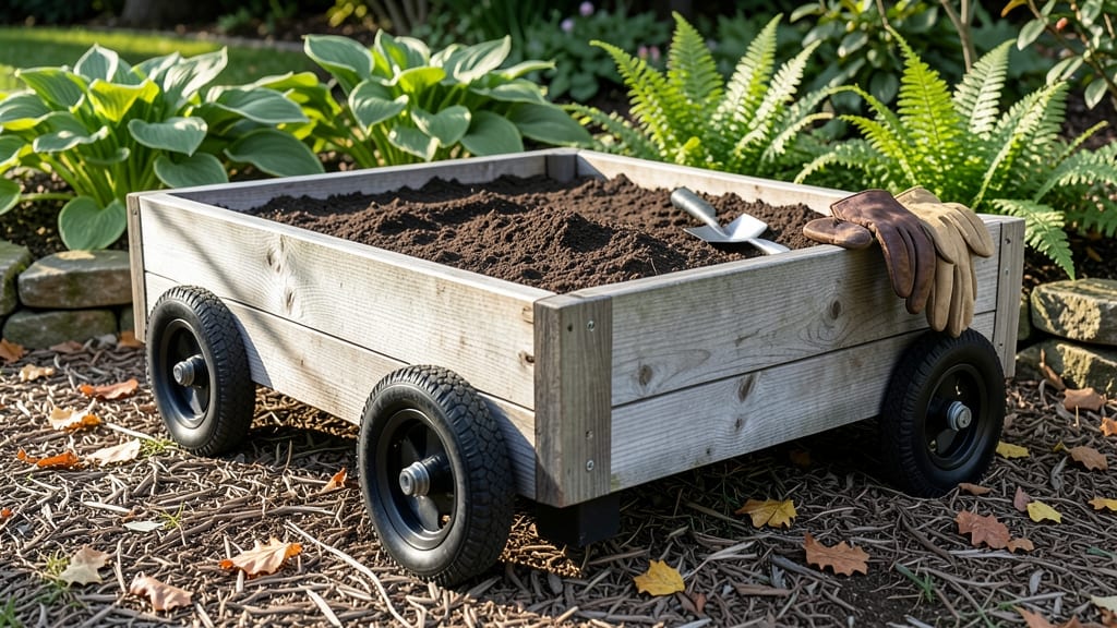 Garden Bed Wheels: Portable Planters for Effortless Season-Long Mobility