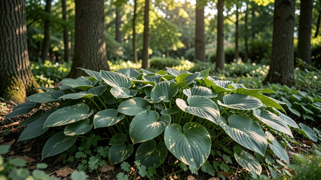 Hostas for Dense Evergreen Ground Cover