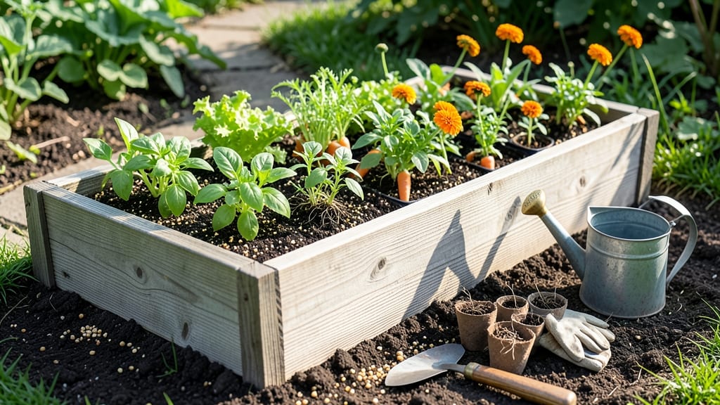 Raised Garden Bed Boxes: Elevated Planter Design for Year-Round Harvests