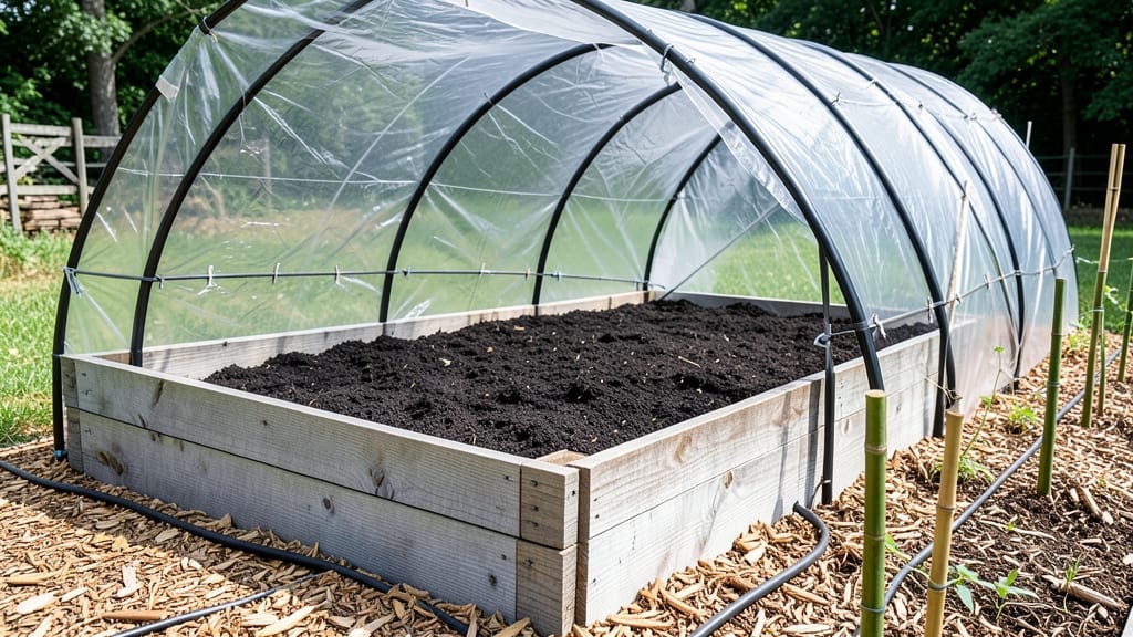 Raised Garden Bed Hoop House: Extend Your Growing Season With Frost-Proof Protection