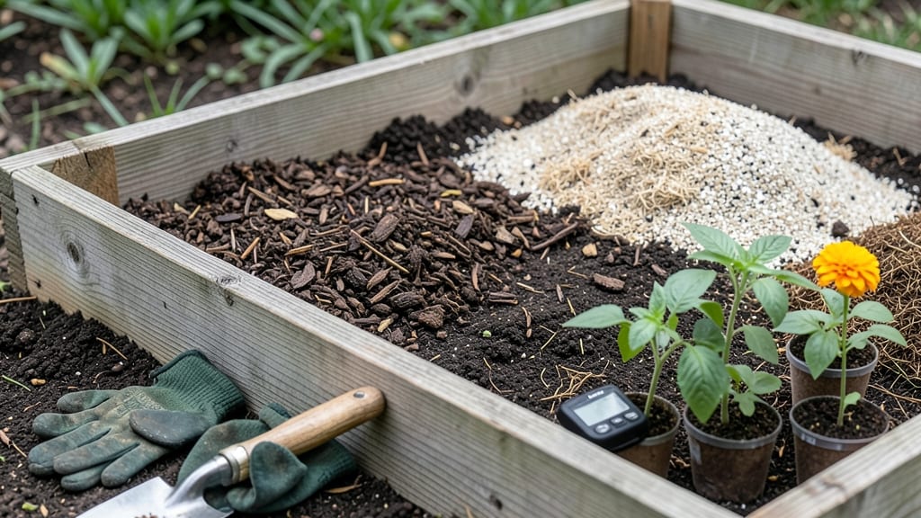 Kellogg Raised Bed Soil Mix: Layered Loam for Heavy-Yielding Gardens