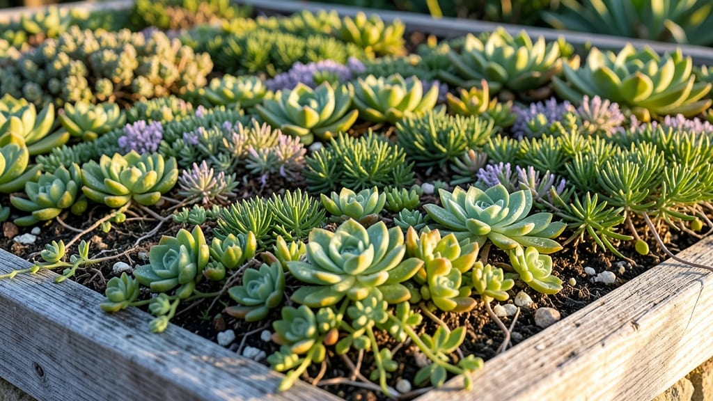 Living Roof with Succulents or Sedum