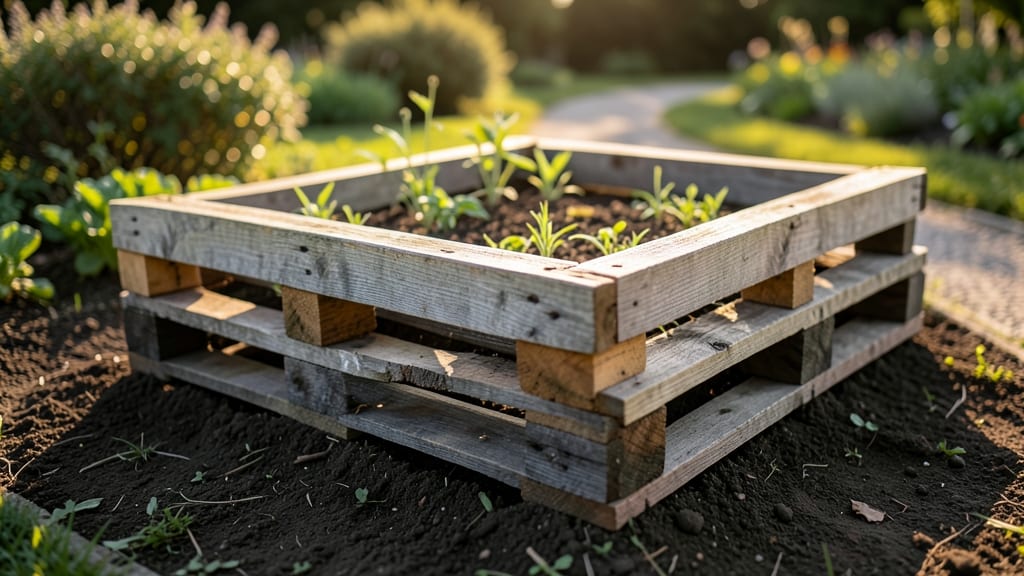 Recycled Pallet Wood Beds