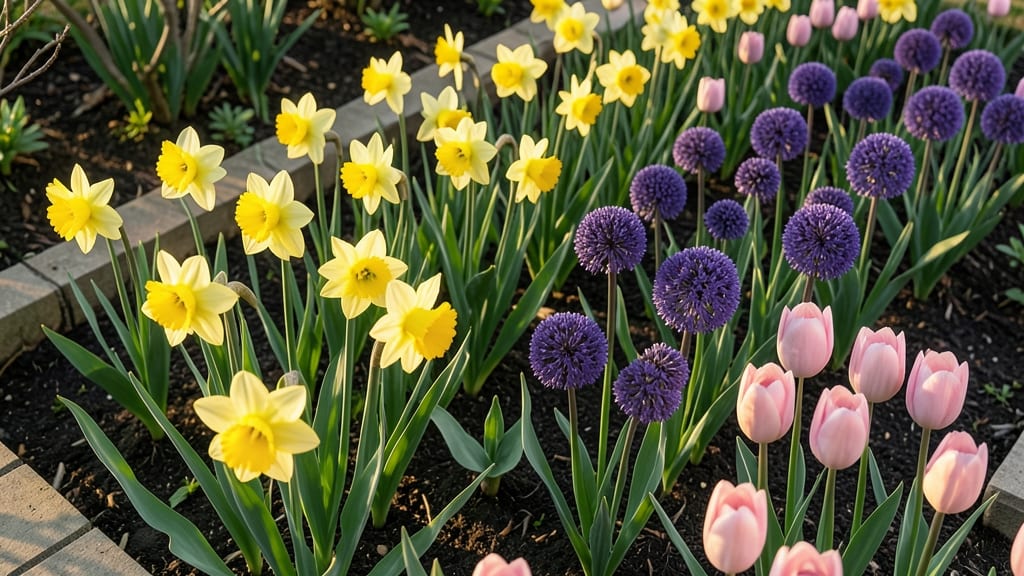 Dutch Border Tulip Designs With Bulb Pairings