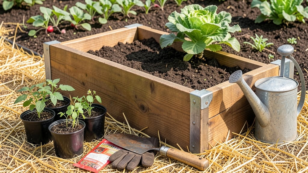 How to Start a Raised Bed Vegetable Garden: No-Dig, No-Fuss First Harvest in 4 Weeks