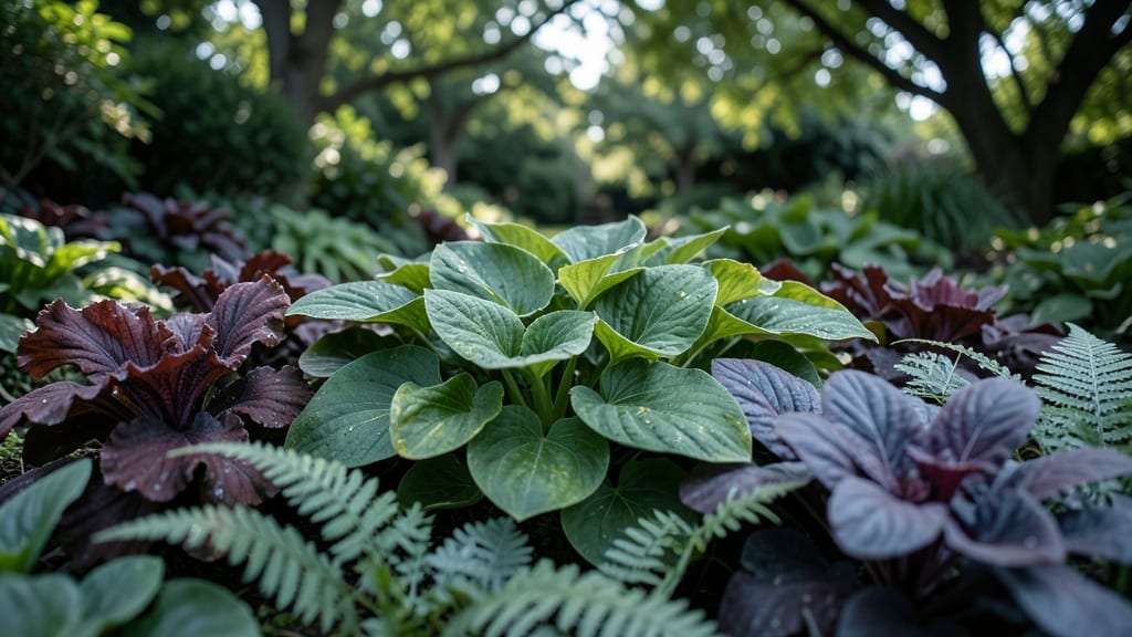 Low-Maintenance Shade Garden For Woodland Vibes