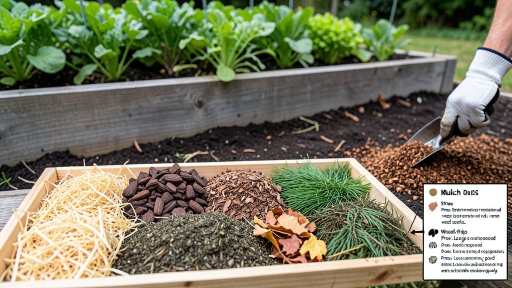Best Mulch for Raised Bed Vegetable Gardens: Moisture-Retaining, Weed-Suppressing Powerhouse