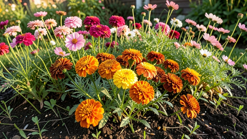 Sun-Loving Annuals for Continuous Blooms