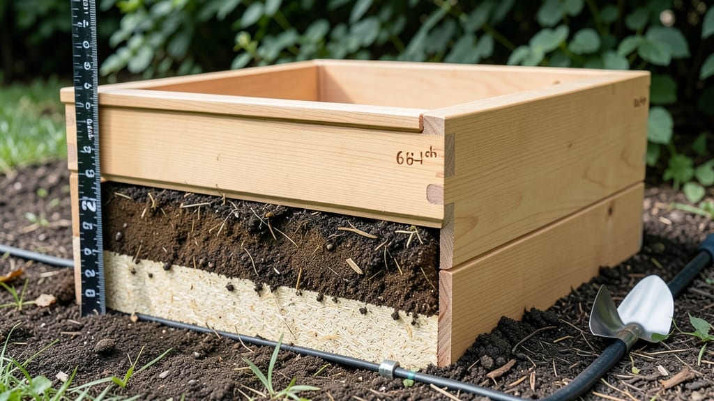 Raised Bed Height: Modular Depth Guide for Perfect Plant Spacing