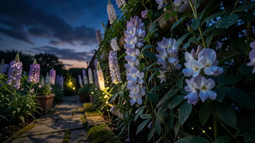 Moon Garden with Nocturnal Snapdragons