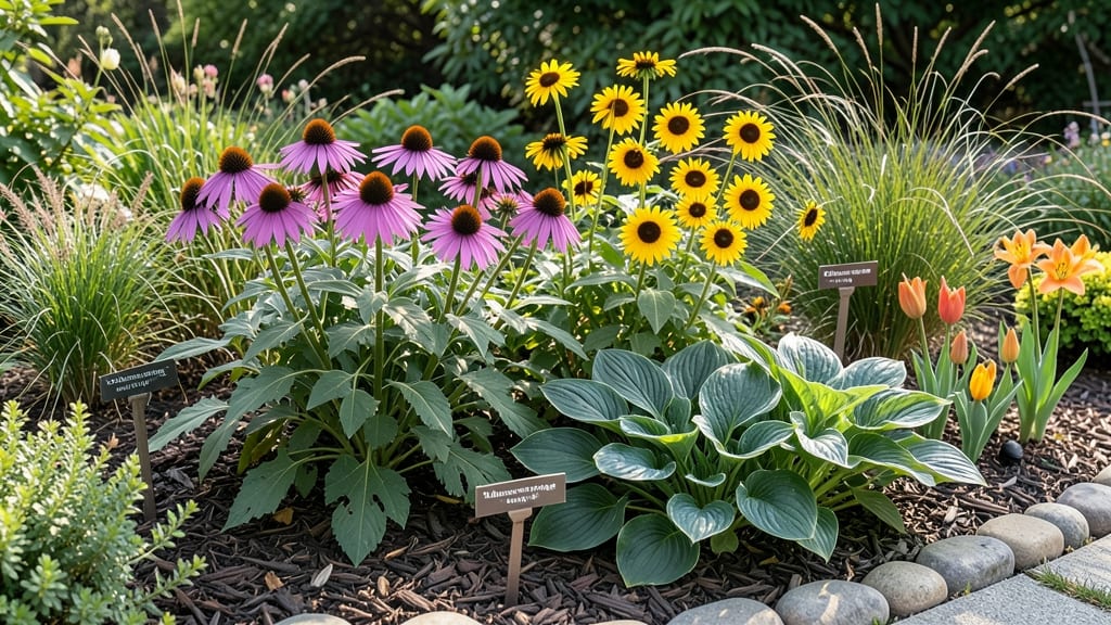 Front Yard Flower Bed Plans: Modular Designs for Year-Round Color and Pollinator Appeal