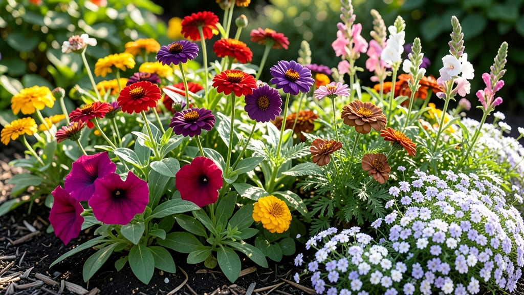 Flower Bed Annuals: Bold Color That Reblooms All Season Long