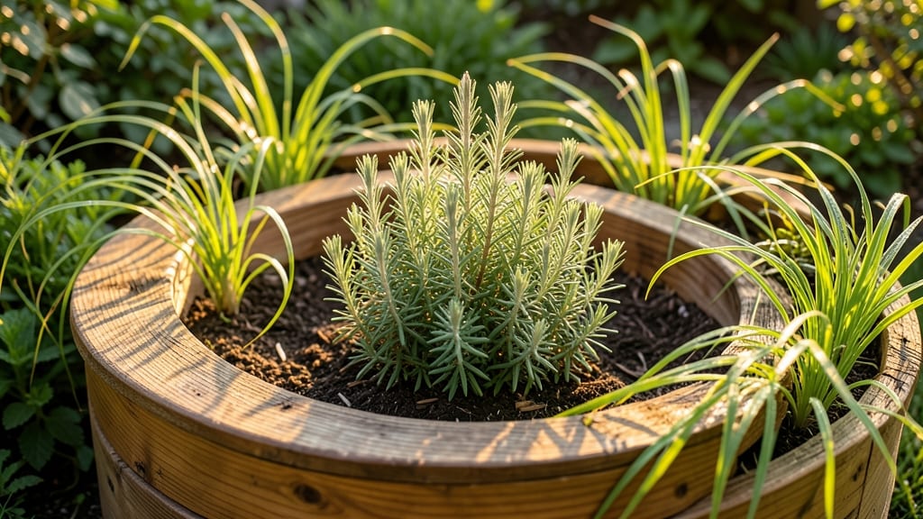 Spiral Herb Garden Bed