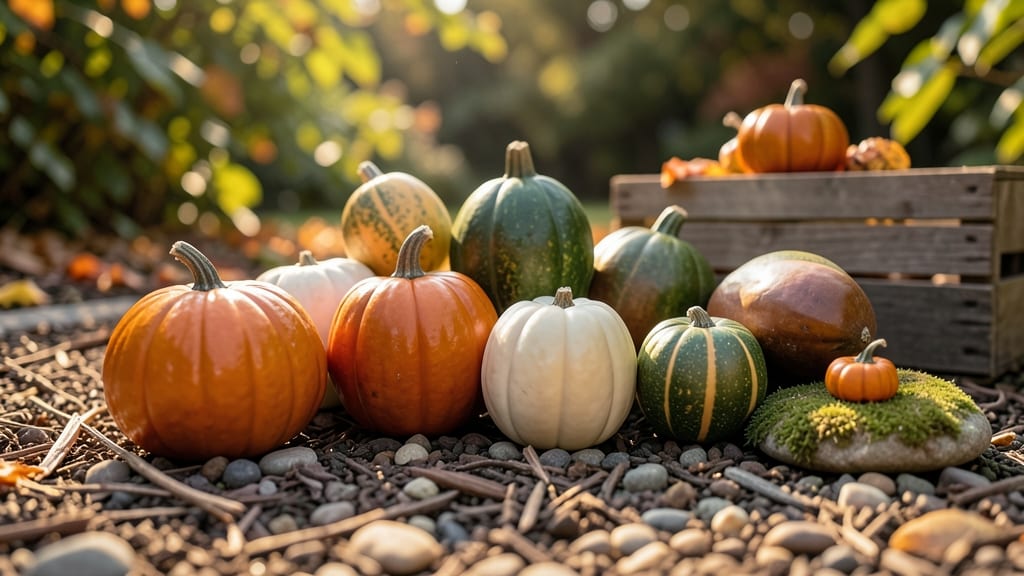 Pumpkin and Gourd Seasonal Accents