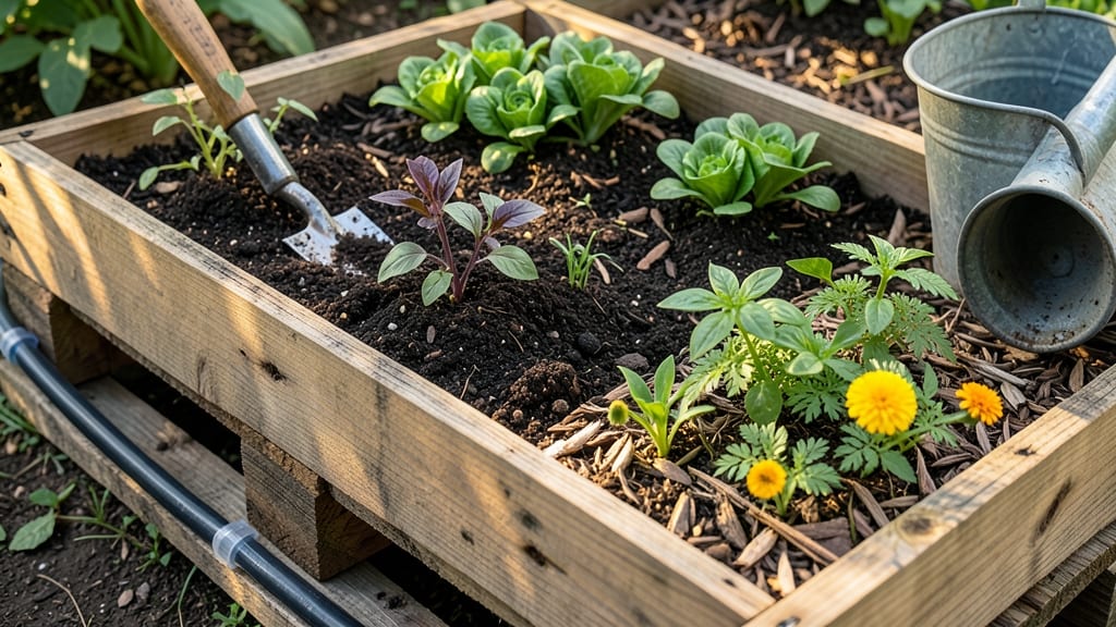 Raised Garden Bed Out of Pallets: Sturdy, Weatherproof Planter in 1 Weekend