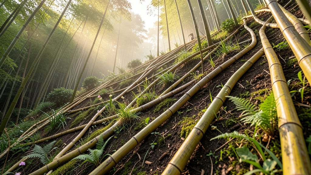 Bamboo Slope Stabilizers