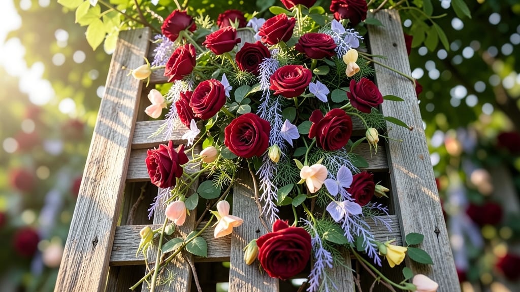 Vertical Flower Wall For Small Spaces