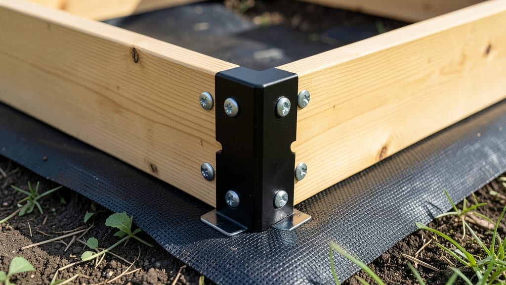 Raised Bed Connectors: Heavy-Duty Metal Clips for Lasting Stability