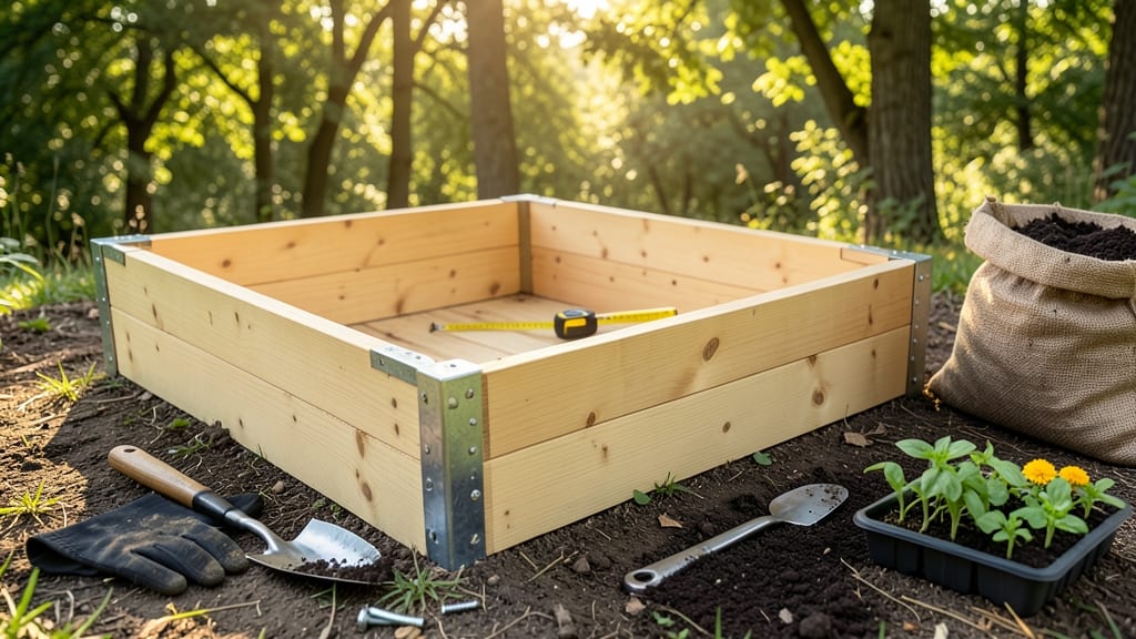 Raised Bed Kit: Modular Frames for Year-Round Planting Success