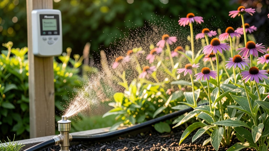Flowerbed Sprinkler Systems: Modular Zones for Even Watering and Frost Protection