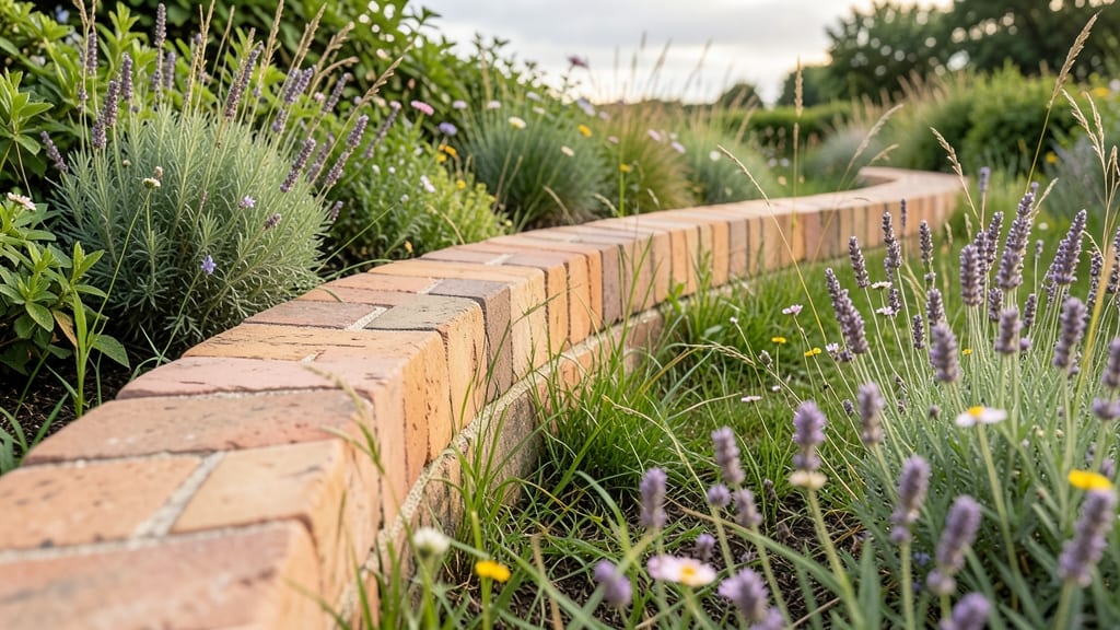 Curved Brick Half-Moon Borders