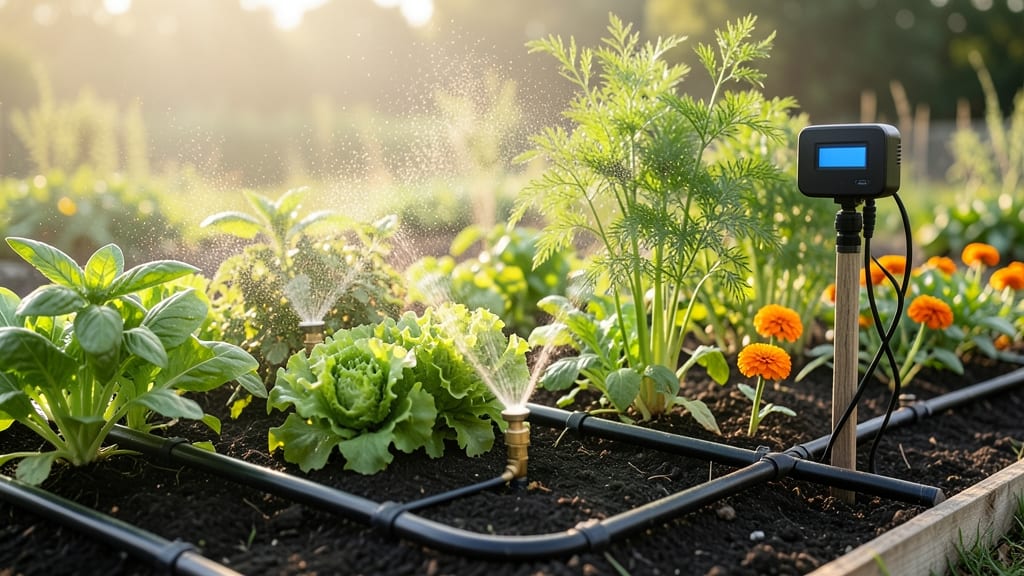Garden Bed Sprinkler System: Precision Watering for Thriving Plants