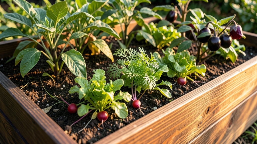 Raised Bed Succession Planting Plan