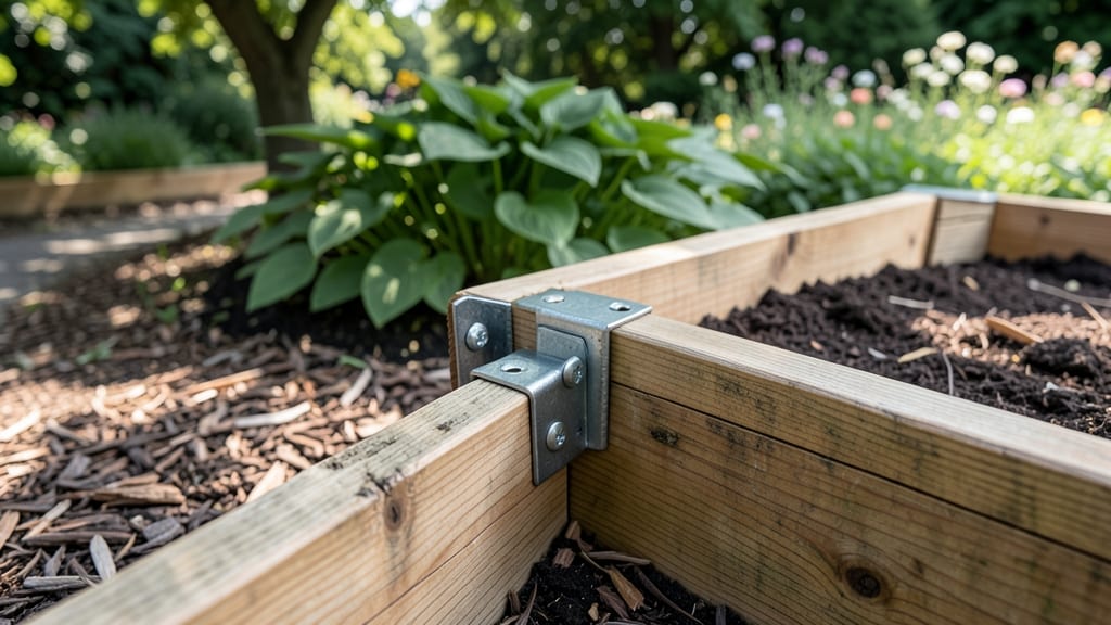 Raised Garden Bed Connectors: Lock-Tight System for Durable, Weed-Defying Beds