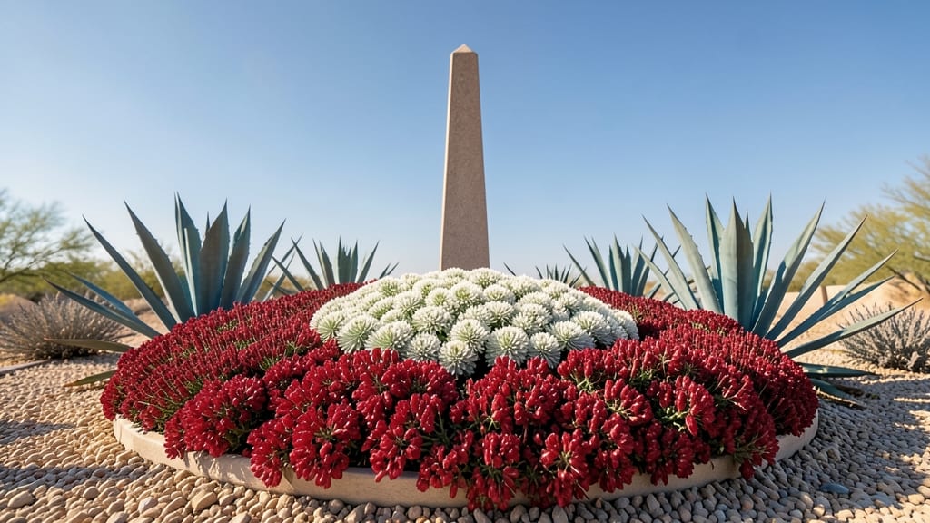 Drought-Tolerant Desert Flag Garden