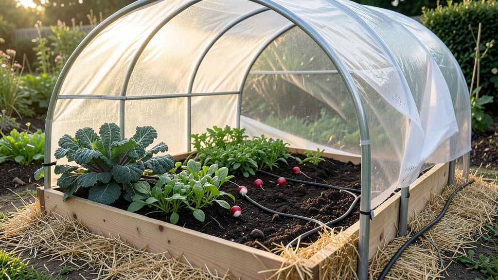 Garden Bed Hoop House: Extend Your Growing Season With Frost-Proof Protection