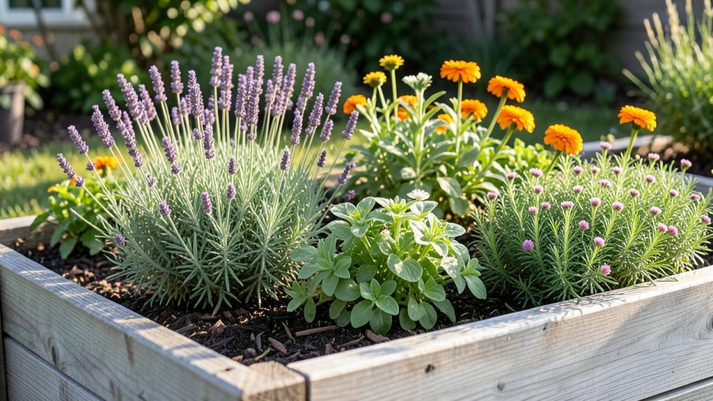 Raised Bed Along Fence: Modular Privacy Screen With Built-In Planting Space