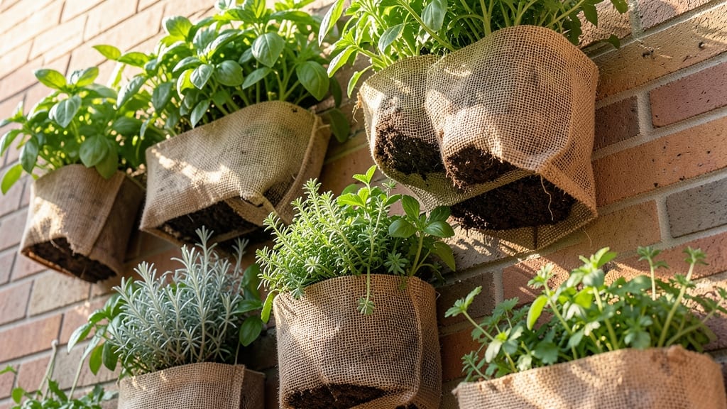 Vertical Hanging Pocket Planters