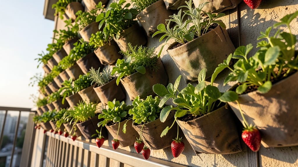 Vertical Hanging Pocket Planters