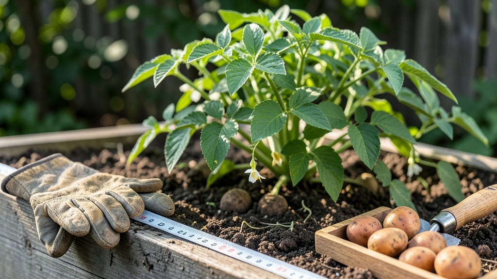How Deep a Raised Bed for Potatoes: Soil Depth Secrets for Maximum Yield