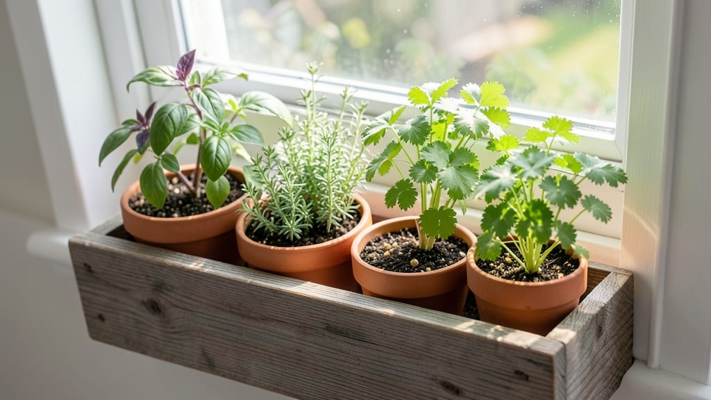 Window Box Herb Garden
