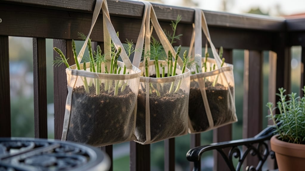 Hanging Fabric Grow Bags with Drainage Holes