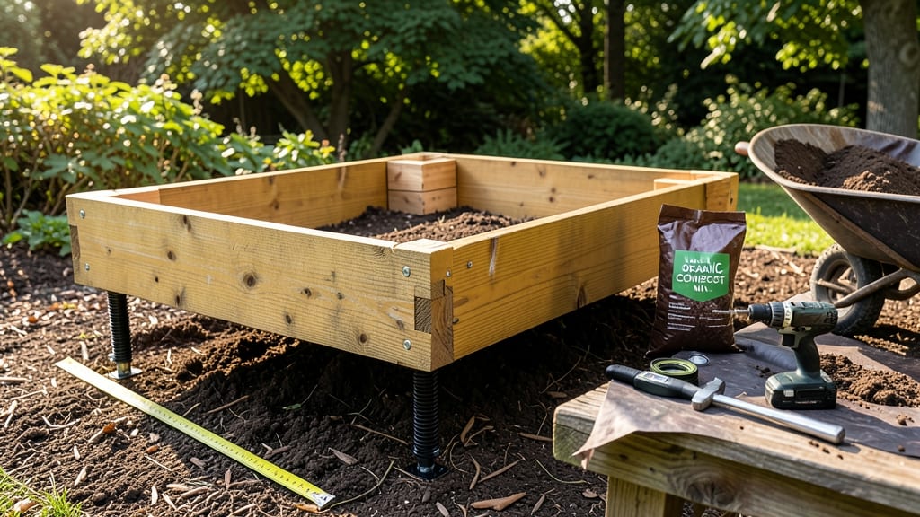 Build Raised Garden Beds on Legs: Sturdy Stacks for Year-Round Planting