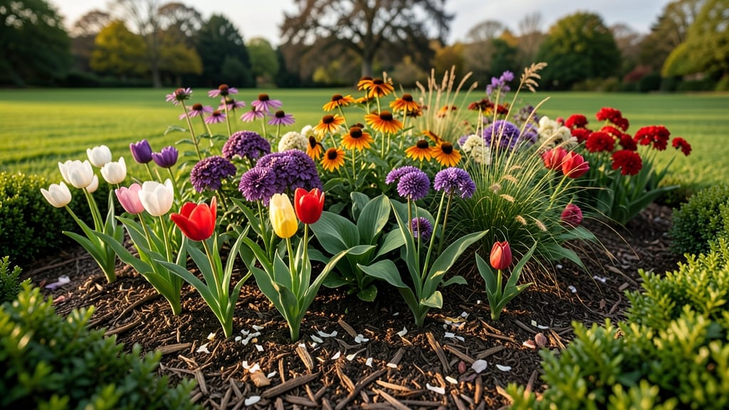Seasonal Color Wheel Beds