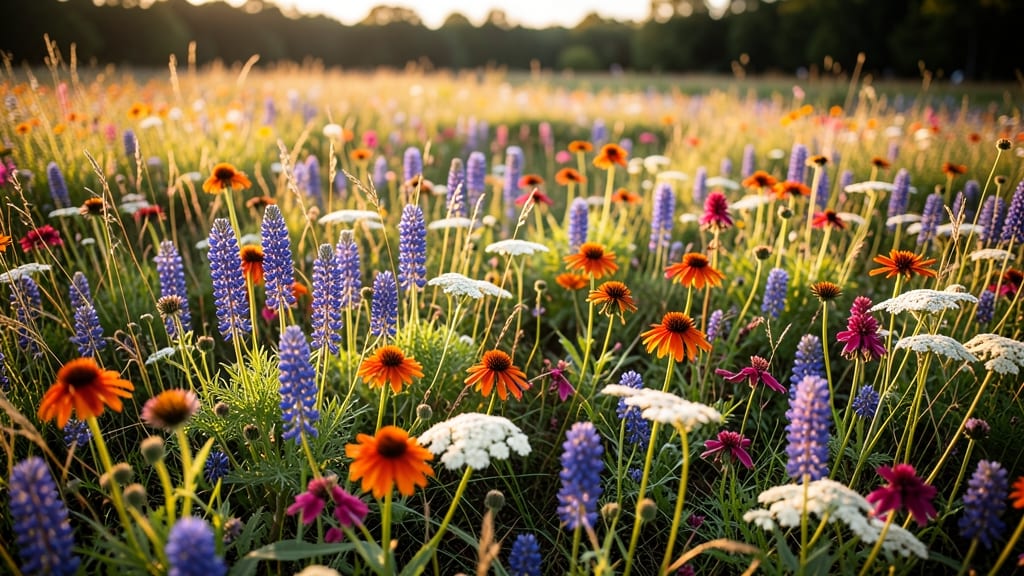 Wildflower Meadow Starter Kit for Natural Beauty